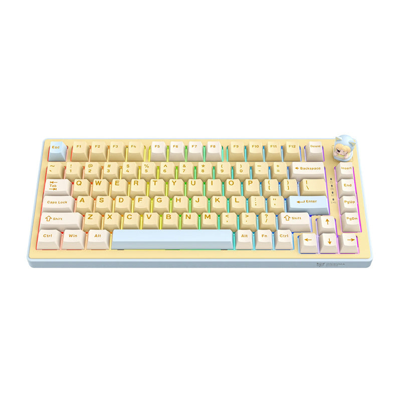 Onikuma MT707 Gaming Keyboard (Yellow)_0