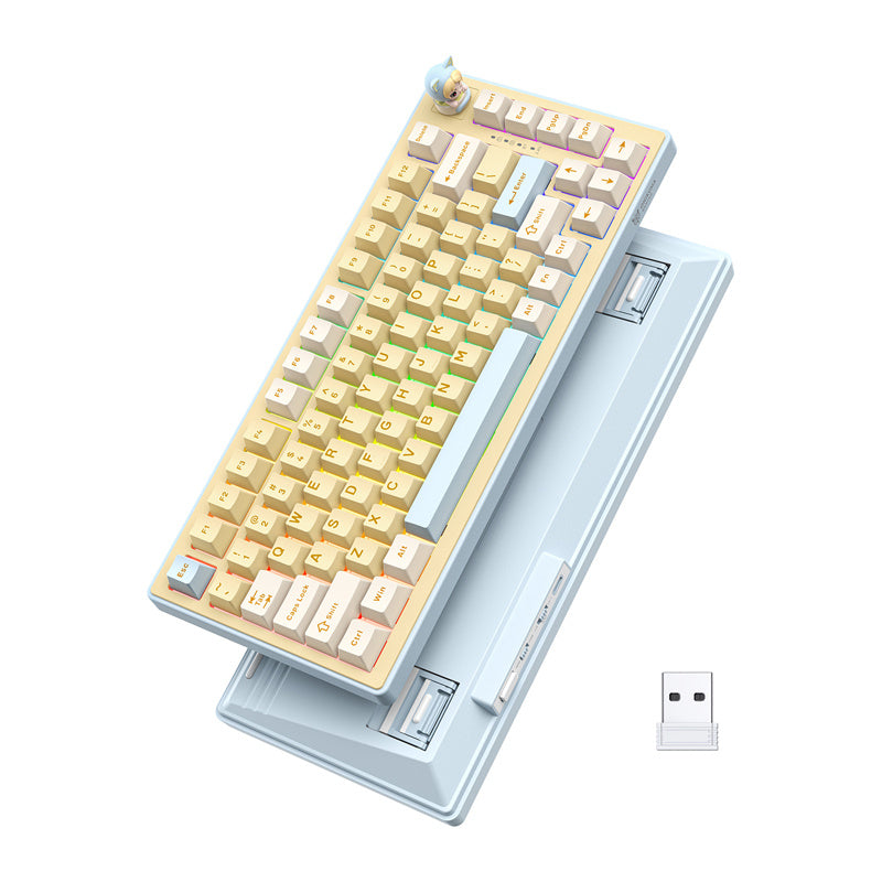 Onikuma MT707 Gaming Keyboard (Yellow)_1