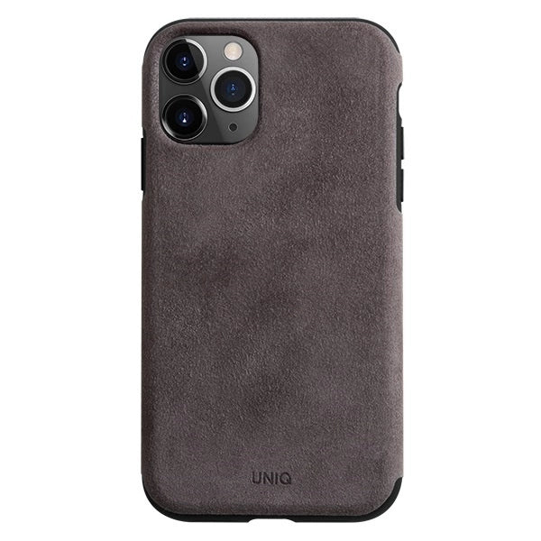 Uniq Sueve case for iPhone 11 Pro Max - dark gray_1