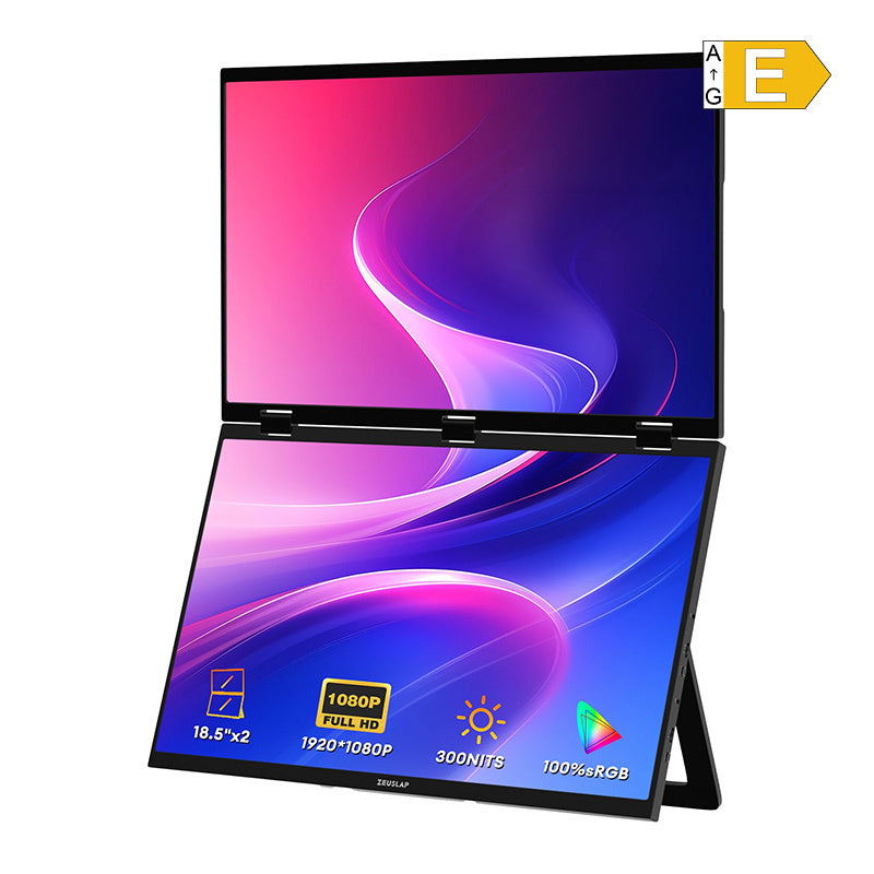 ZEUSLAP Z18W Dual 18" Portable Monitor_0
