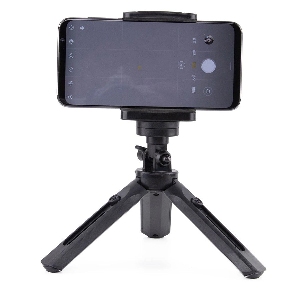 Mini tripod selfie stick holder for phone camera GoPro 16 - 21 cm black_15