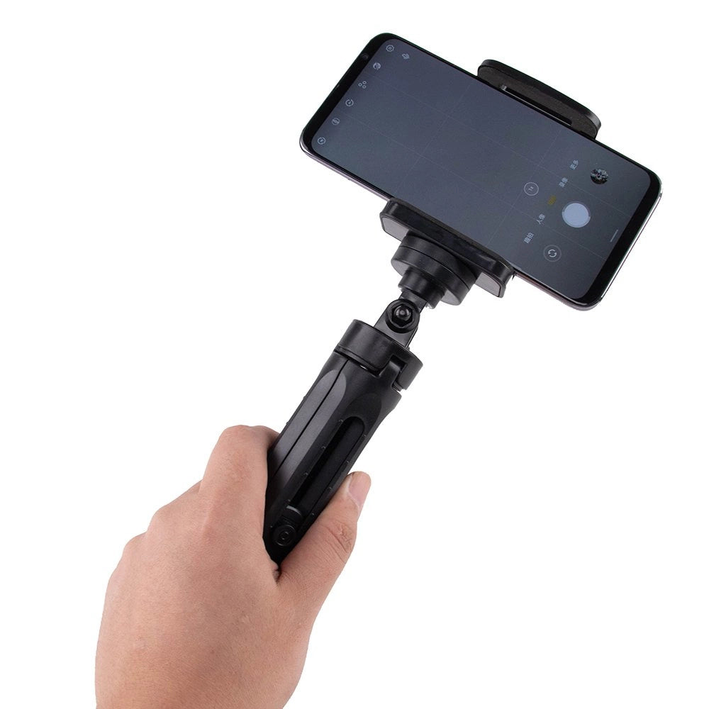 Mini tripod selfie stick holder for phone camera GoPro 16 - 21 cm black_17