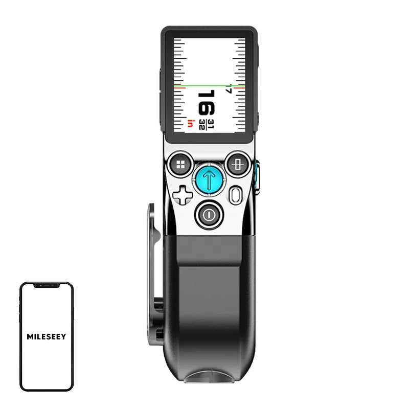 Mileseey XTAPE1 Laser Distance Meter with a 100-meter measuring tape_0