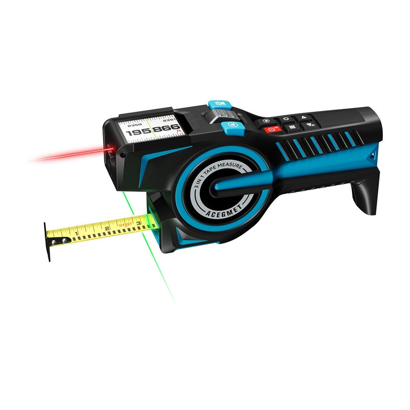 Mileseey DTX 10 Laser Distance Measurer with a 100-meter measuring tape_1