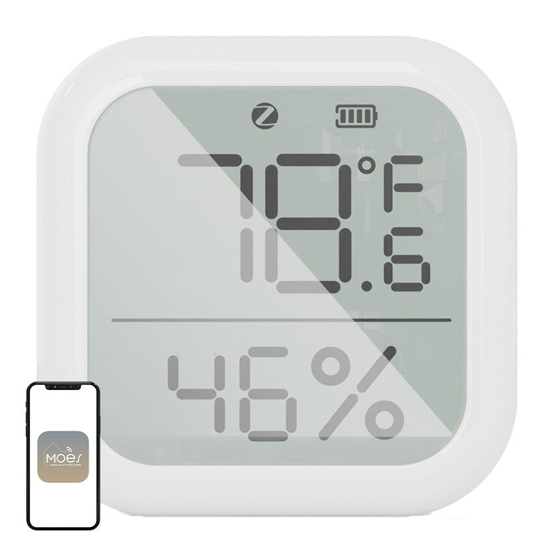 MOES ZSS-KB-TH-LF-C ZigBee LCD Temperature and Humidity Sensor_0
