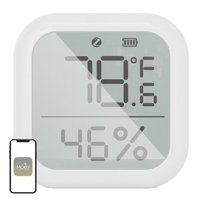 MOES ZSS-KB-TH-LF-C ZigBee LCD Temperature and Humidity Sensor_0