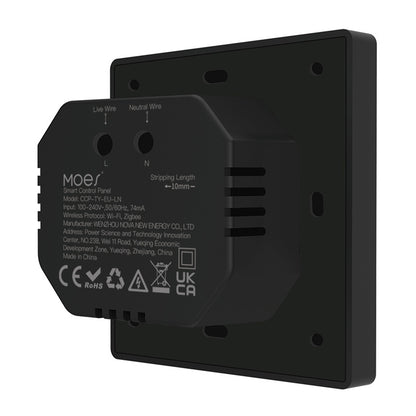 MOES CCP-TY-LN Wi-Fi/ZigBee Control Panel with 4" LCD Display_1