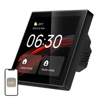MOES CCP-TY-LN Wi-Fi/ZigBee Control Panel with 4" LCD Display_0