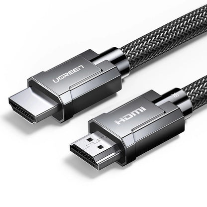 Ugreen cable HDMI 2.1 cable 8K 60 Hz / 4K 120 Hz 3D 48 Gbps HDR VRR QMS ALLM eARC QFT 2 m gray (HD135 70321)_0