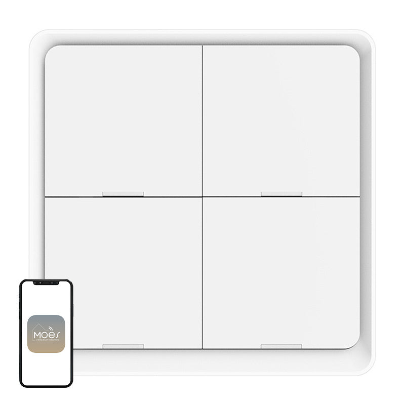 MOES ZT-SY-EU4S ZigBee 4-Button Scene Switch_0
