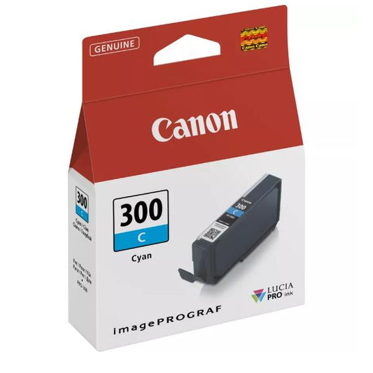 Canon PFI-300 C / Tinta Cyan / Original_0