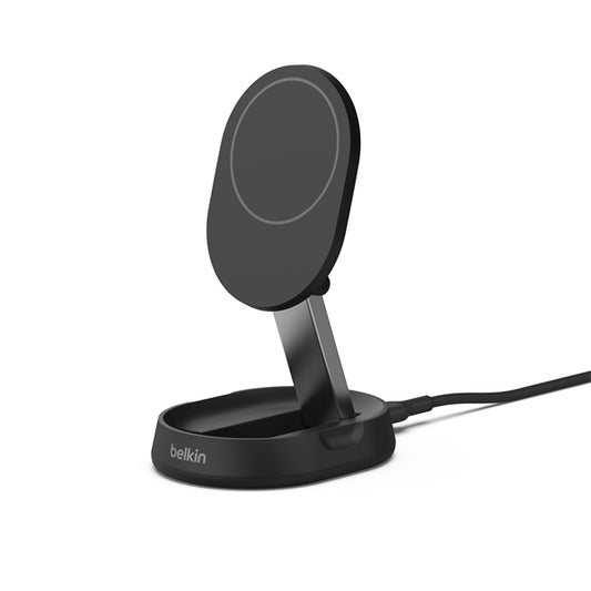 SUPPORTO PER RICARICA WIRELESS QI2 CONVERTIBILE 15W CON ALIMENTATORE -NERO_0