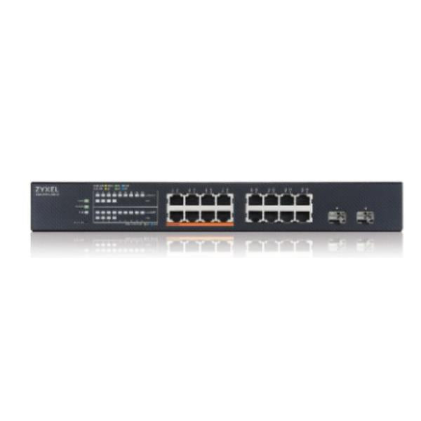 Zyxel XMG1915-18EP Gestionado L2 2.5G Ethernet (100/1000/2500) Energía sobre Ethernet (PoE)_0