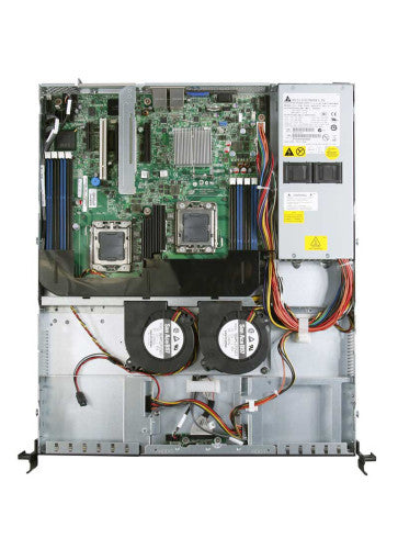 Intel SR1630BCR servidor barebone IntelÂ® 5500 LGA 1366 (Socket B) Bastidor (1U) Aluminio, Negro_1