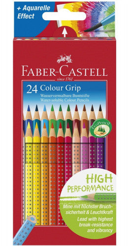 ESTUCHE 24 LAPICES COLOR GRIP FABER CASTELL 112424_0