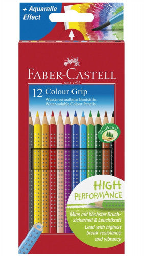 ESTUCHE 12 LAPICES COLOR GRIP FABER CASTELL 112412_0