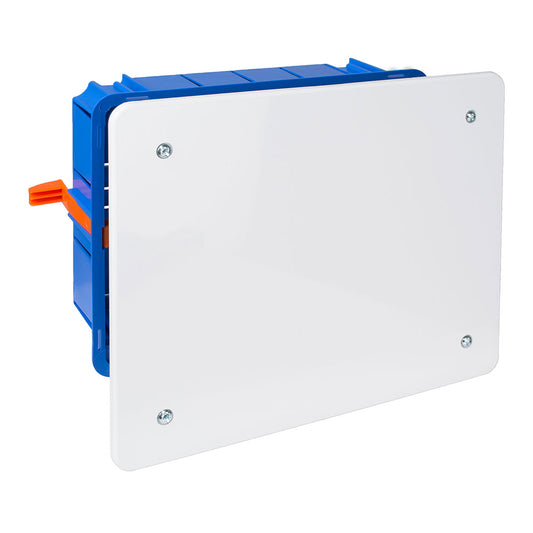 Caixa de empalme para encastrar em tabiques ocos 194x154x50mm solera (retractilado) 5314gw_0