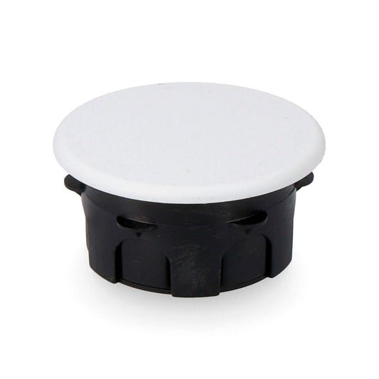 Caixa de embutir redonda Ã¸60x40mm com garra de plÃ¡stico_0