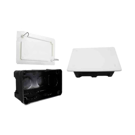 Caixa derivaÃ§ao rectangular 50x100mm garra metalica solera 561_0