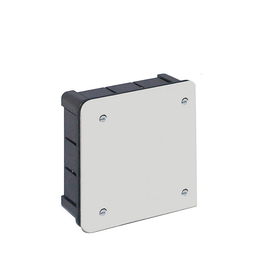 Caixa quadrada de encastrar 100x100x45mm com parafusos solera 362_0