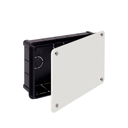 Caixa retangular de embutir 200x130x60mm com parafusos (retractilado) solera 314_0