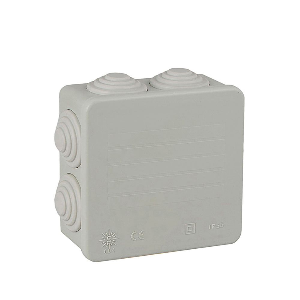 Caixa quadrada estanca 80x80x35mm solera 604_0