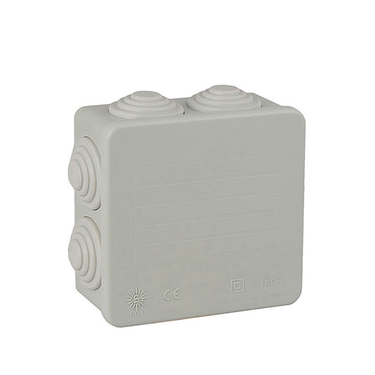 Caixa quadrada estanca 80x80x35mm solera 604_0