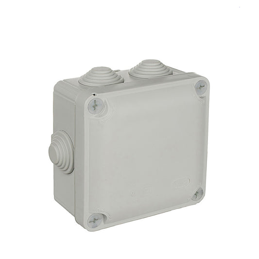 Caixa quadrada estanca 100x100x55mm com parafusos solera y715_0