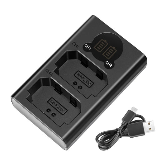 NEEWER DL-FZ100 Dual Battery Charger for NP-FZ100-S Batteries_0