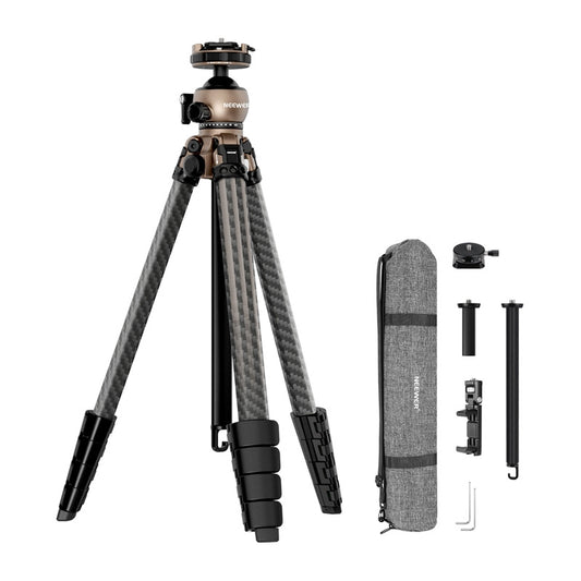 Neewer LT35 360° Carbon Fiber Travel Tripod_0