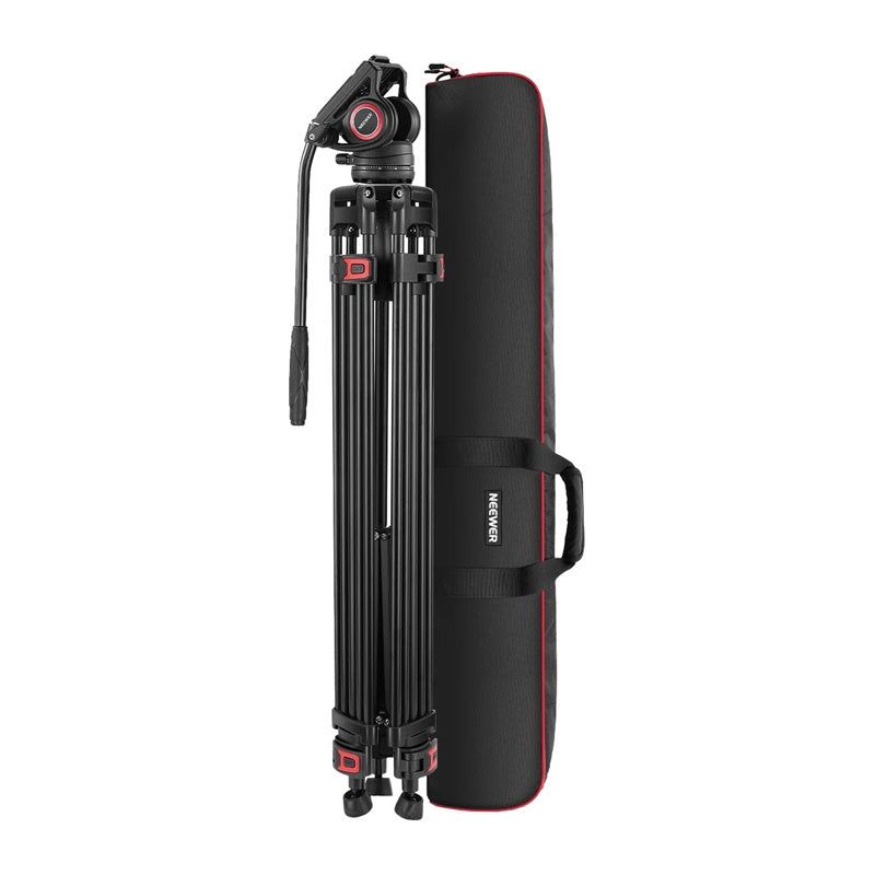Neewer TP74 Professional Video Tripod with Fluid Head_0