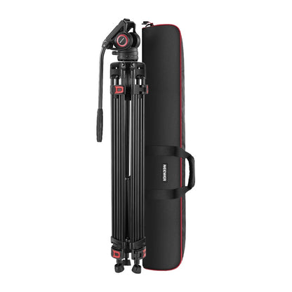 Neewer TP74 Professional Video Tripod with Fluid Head_0