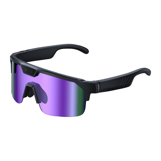 ZEBLAZE Q01 Purple Sports Sunglasses_0