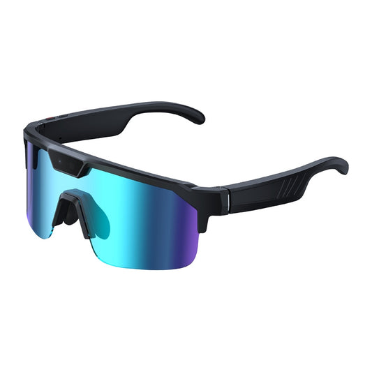 ZEBLAZE Q01 Blue AI Sports Sunglasses_0