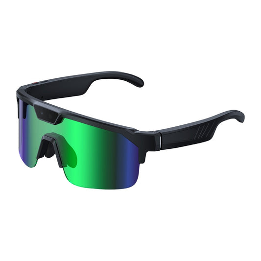 ZEBLAZE Q01 Green AI Sports Sunglasses_0
