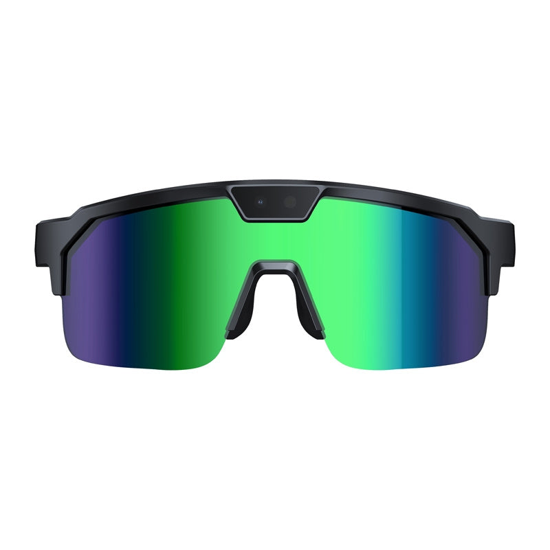 ZEBLAZE Q01 Green AI Sports Sunglasses_1