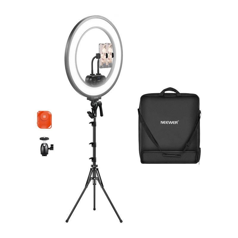 Neewer RL45B 45W 18″ Ultra-Thin LED Ring Light Kit_0