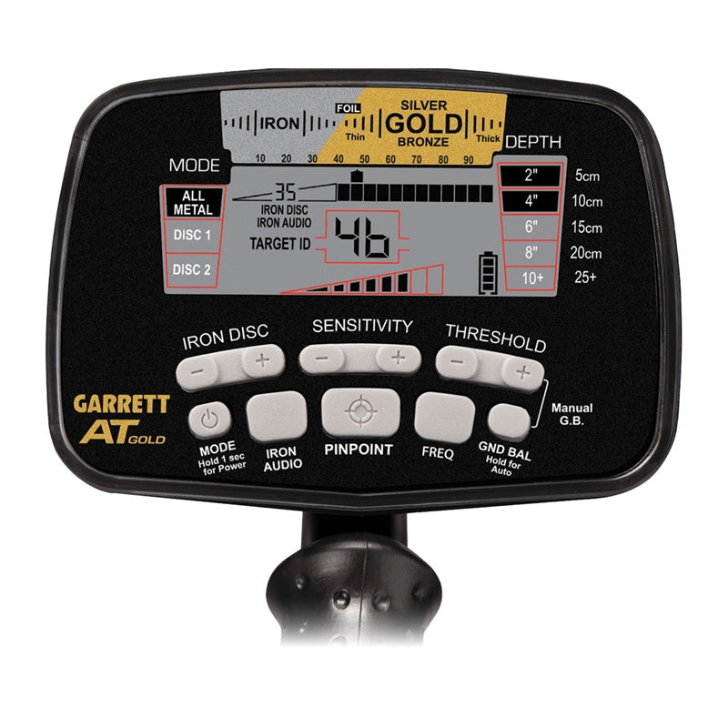 GARRETT AT Gold 5x8 Metal Detector_2