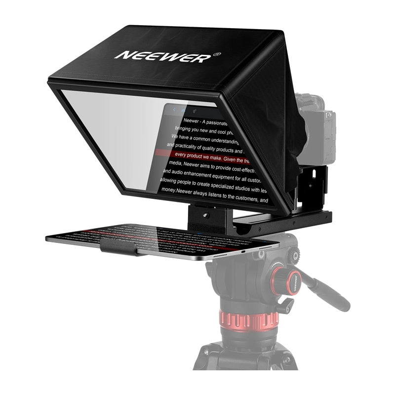 NEEWER BASICS X12B 12" Aluminum Alloy Adjustable Teleprompter_1