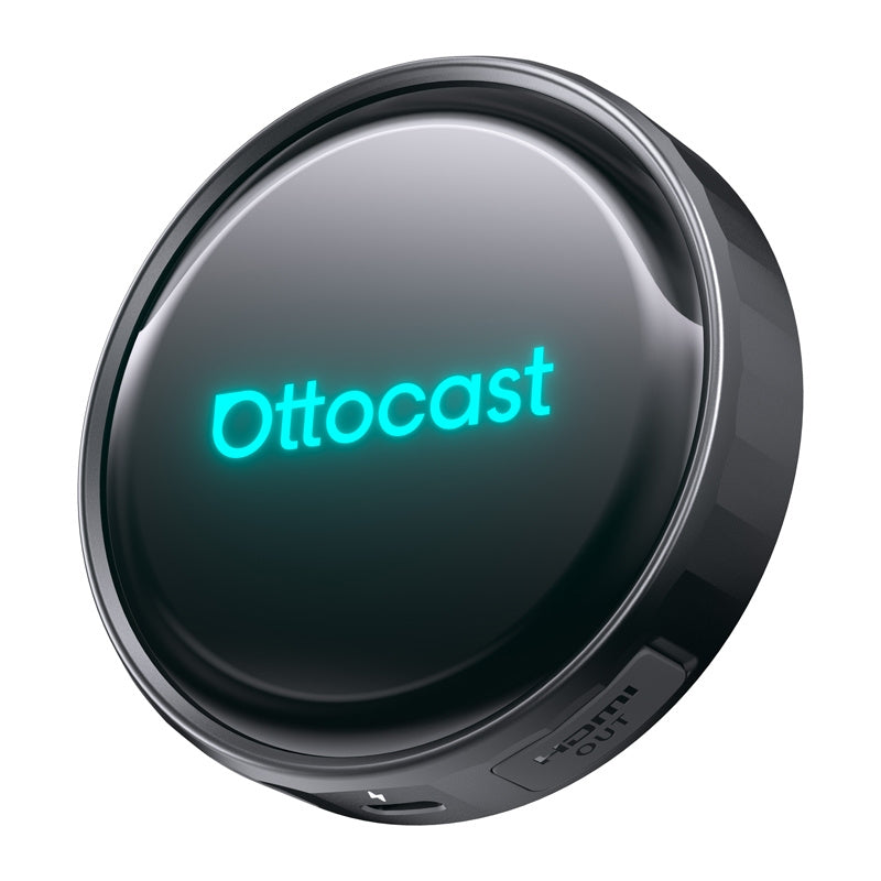 Wireless Carplay / Android Auto Adapter Ottocast OttoAibox P3 Pro for Apple iPhone / Android Series, Black PCS61-T _0
