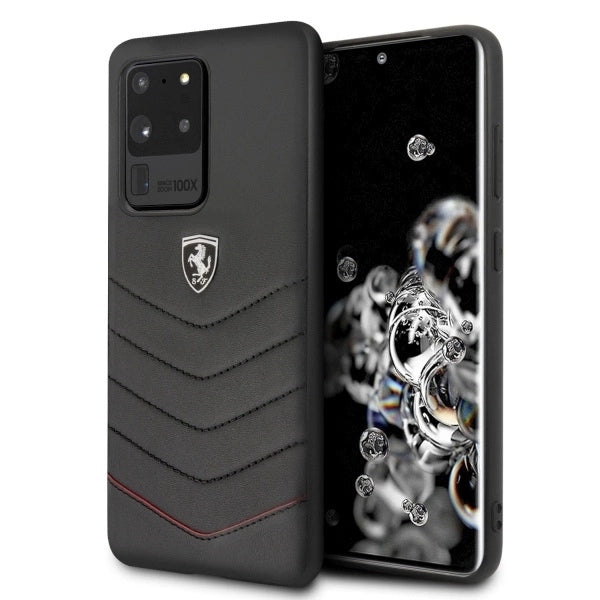 Ferrari Hardcase FEHQUHCS69BK S20 Ultra G988 black/black Heritage_0