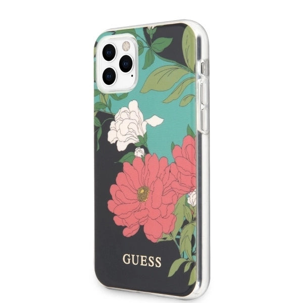 Guess GUHCN65IMLFL01 iPhone 11 Pro Max black/black N°1 Flower Collection_1