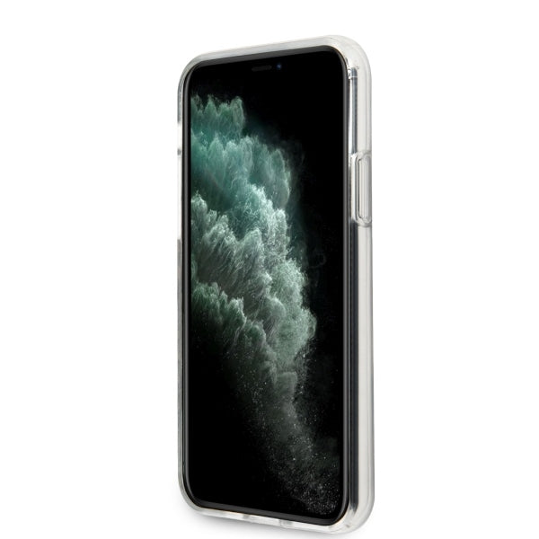 Guess GUHCN65IMLFL03 iPhone 11 Pro Max granatowy/navy N°3 Flower Collection_3