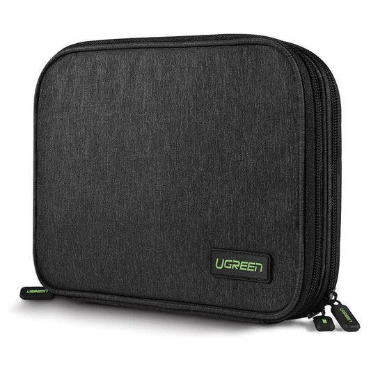 Ugreen case box for hard drive HDD SSD phone cables accessories 24.5 x 17.5 x 5 cm gray (50147 LP149)_0