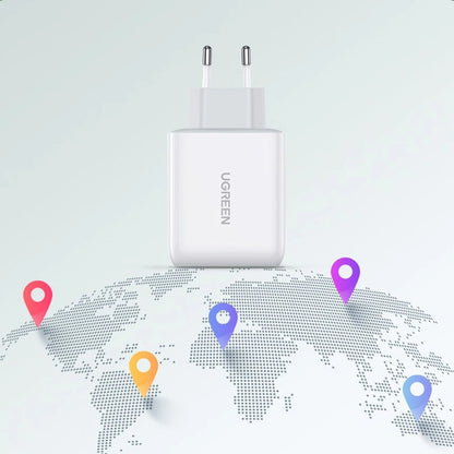 Ugreen Fast USB Type C / USB Wall Charger 36 W Quick Charge 4.0 Power Delivery white (60468 CD170)_7