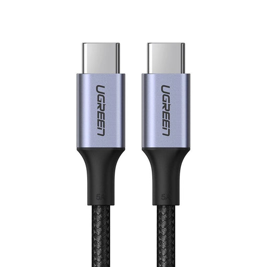 Ugreen US316 70429 USB-C - USB-C PD QC FCP Cable 100W 5A 480Mb/s 2m - Gray_0