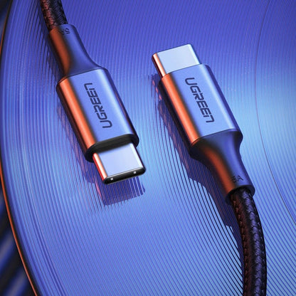 Ugreen US316 70429 USB-C - USB-C PD QC FCP Cable 100W 5A 480Mb/s 2m - Gray_7