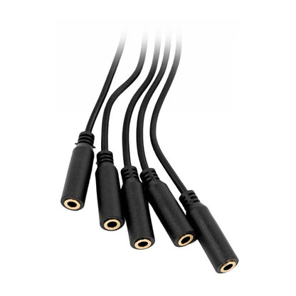 1-to-5 splitter, 3.5mm jack—Shelly accessory for The Pill_1