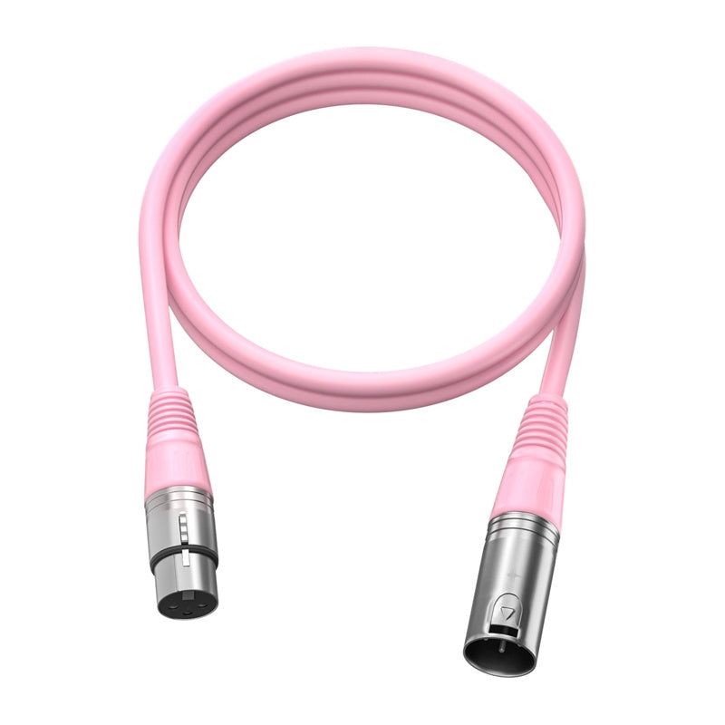 Fifine XLR L9C Cable, 180 cm (Pink)_0