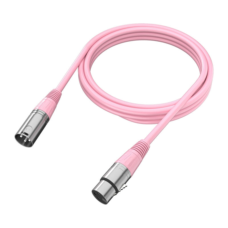 Fifine XLR L9C Cable, 180 cm (Pink)_2